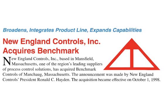 New England Controls acquired Benchmark Controls.