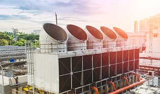 Chiller systems make up a large portion of the operating costs of institutions and commercial facilities, Commercial HVAC Service, Commercial HVAC Maintenance.
